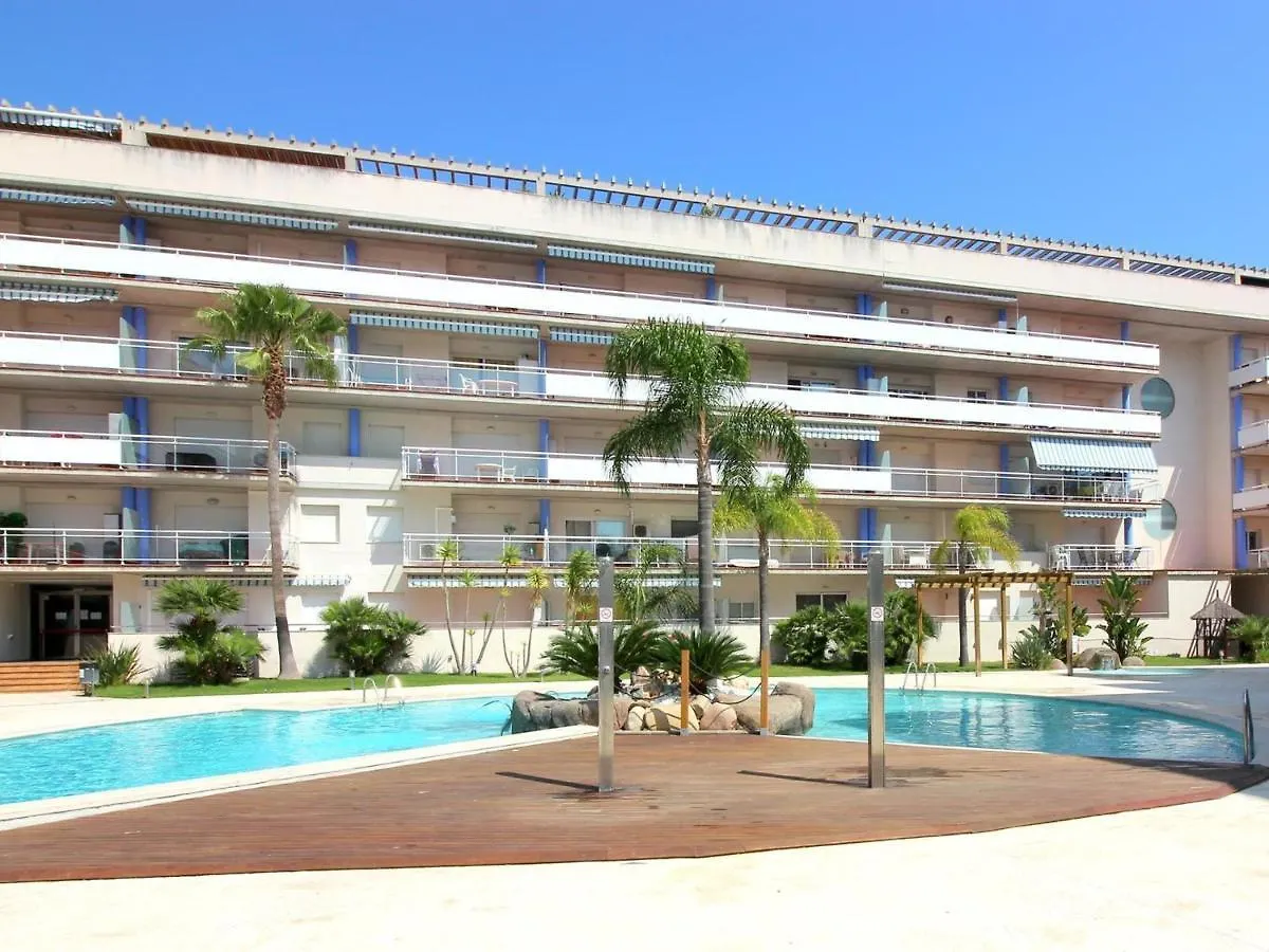 Moderno Apartamento Con Piscina Y Terraza En Santa Margarita, Roses - Es-228-148